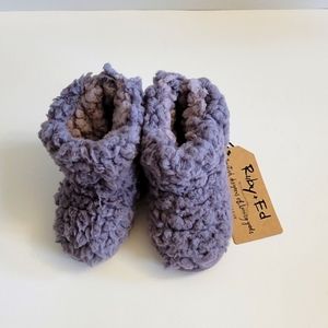 Baby Faux Sherpa Booties